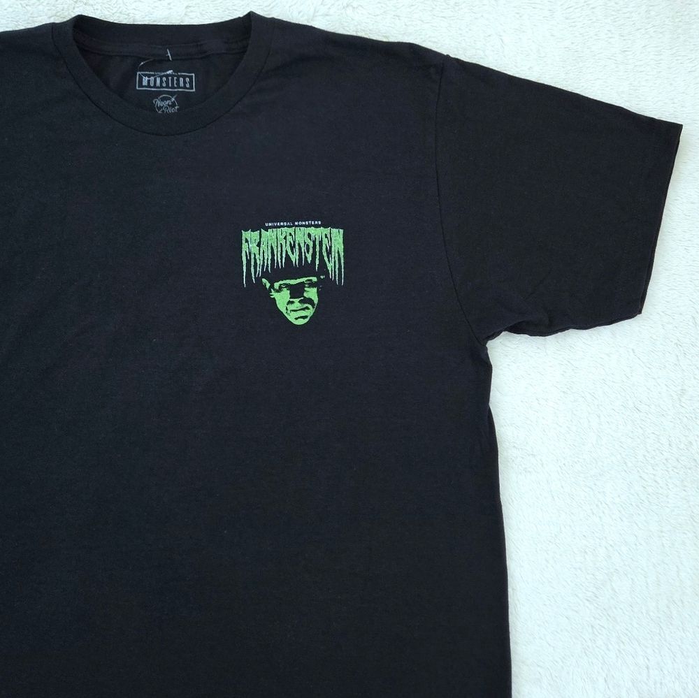 Neon Riot Universal Monsters FRANKENSTEIN Graphic Tee👕 - NWOT - Picture 4 of 13